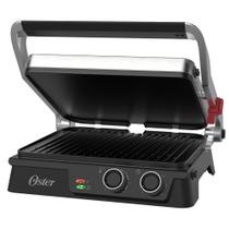 Grill Elétrico Multiuso Oster com Chapas Antiaderentes Destacáveis - OGRL640 Grill Elétrico Multiuso Oster com Chapas Antiaderentes Destacáveis - OGRL640