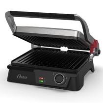 Grill Elétrico Multiuso Sanduicheira Oster, 2 em 1, Inox - OGRL610 Grill Elétrico Multiuso Sanduicheira Oster, 2 em 1, Inox - OGRL610