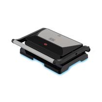 Grill Elétrico Panini Black Decker Prensa G1200 Inox 800w