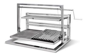 Grill Elevatório Slim em Aço Inox - JX Metais