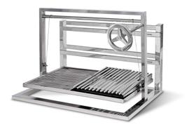 Grill Elevatório Unique em Aço Inox - JX Metais