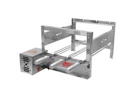 Grill giratório e rotatório elétrico 3 espetos Grill giratório e rotatório elétrico 3 espetos