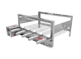 Grill giratório e rotatório elétrico 5 espetos Grill giratório e rotatório elétrico 5 espetos