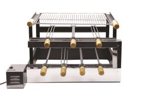 Grill Giratório R-7 R Aço Carbono Frontal Inox G - Rotaryecia