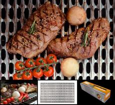 Grill Grate Liners Shiny Innovations Food Grade Alumínio x12 Grill Grate Liners Shiny Innovations Food Grade Alumínio x12