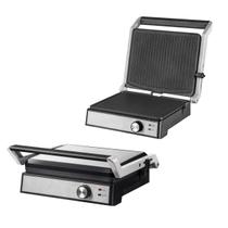 Grill Grelha Chapa Elétrica Itatiaia Master 2000W Inox 220V Com Abertura