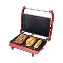 Grill Lenoxx Panini Inox Red PGR155 Vermelho - 220V