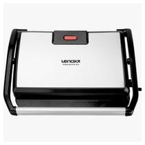 Grill Lenoxx Preto PGR165 Panini Inox