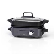 Grill Multicooker Cuisinart com Panela A Vapor 220V - GRMC3E-Di Grill Multicooker Cuisinart com Panela A Vapor 220V - GRMC3E-Di