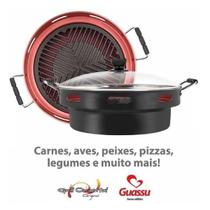 Grill Oriental Guassu Grelha peixe/carne/legumes Original