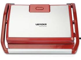 Grill Panini Inox Red Lenoxx Pgr-155 127v