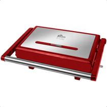 Grill Panini Kian 1200W - Vermelho - 127V