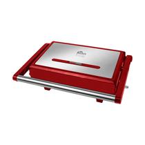 Grill Panini Mini Gril Churrasqueira Vermelho Kian 127v