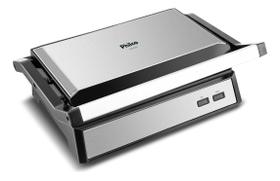 Grill Philco 2 Em 1 Pgr32 Chapa Com Abertura 180 Cor Preto com Inox Grill Philco 2 Em 1 Pgr32 Chapa Com Abertura 180 Cor Preto com Inox