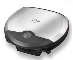 Grill Philco Large Inox Antiaderente Placas Onduladas 110V