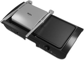 Grill Philco PGR31 1500W 7 Níveis de Temperatura Antiaderente Chapa Dupla Preto Grill Philco PGR31 1500W 7 Níveis de Temperatura Antiaderente Chapa Dupla Preto