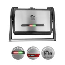Grill Prensador Sanduicheira Carnes Lanches 127V Preto Kian Grill Prensador Sanduicheira Carnes Lanches 127V Preto Kian