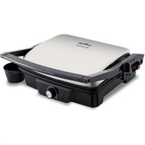 Grill Press 180 Britânia Abertura De 180 Graus Preto Com Inox 220v Grill Press 180 Britânia Abertura De 180 Graus Preto Com Inox 220v