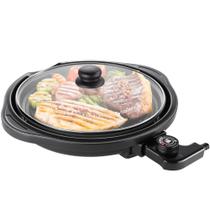 Grill redondo antiaderente 1.250 watts Perfect Taste - GRL300 - Cadence