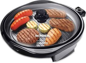 Grill Redondo Cook &amp Grill 40, Mondial, Preto, 1270W, 127V - G-03