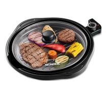 Grill Redondo Mondial Smart Grill 30Cm 1200W G-04 Preto 220V Grill Redondo Mondial Smart Grill 30Cm 1200W G-04 Preto 220V