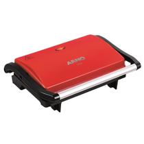 Grill Sanduciheira Arno Antiaderente 760w Luxx Red 220V Grill Sanduciheira Arno Antiaderente 760w Luxx Red 220V