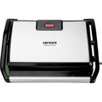 Grill & Sanduicheira 2 Em 1 Panini 850W Black Chef Lenoxx