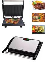 Grill Sanduicheira Antiaderentes Elétrico Inox 750W 220v