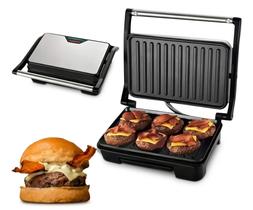 Grill Sanduicheira Elétrica 127v 850w Chapas Cerâmicas Grill Sanduicheira Elétrica 127v 850w Chapas Cerâmicas