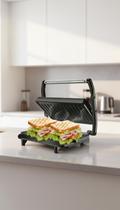 Grill Sanduicheira Elétrica 750W Antiaderente 110V