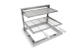 Grill Suspenso Inox Premium Artmill para Churrasco 59x53 cm
