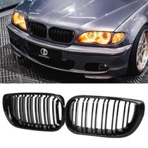 Grille DEKEWEI E46 Gloss Black para BMW Série 3 2002-2005