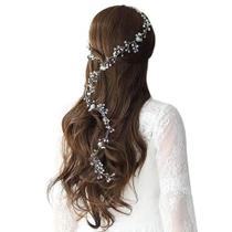 Grinalda 50cm cabelo noiva casamento tiara debutante arranjo