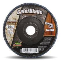 Grinding Flap Wheel Gator Finishing 9703 4" 36 Grit