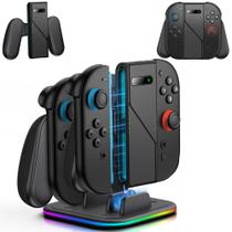 Grip de carregamento + estação carregadora para Nintendo Switch 2 Grip de carregamento + estação carregadora para Nintendo Switch 2