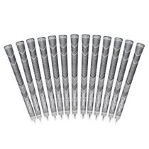 Grip de golfe Golf Pride MCC Plus4 Hybrid Jumbo Cinza - Pacote com 13 Grip de golfe Golf Pride MCC Plus4 Hybrid Jumbo Cinza - Pacote com 13