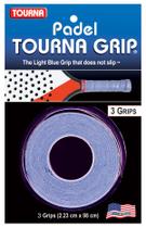 Grip Padel Tourna - Pacote com 3 Unidades (Azul)