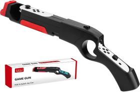 Grip Pistola Rifle Suporte Para Nintendo Switch Joy-con Preta