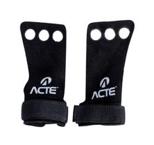 Grip Treino Funcional Couro Nylon Musculação T208G Preto Acte