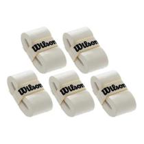Grip Wilson Raquete Beach Tennis, Tenis, Padel - 5 Unidades Branco Grip Wilson Raquete Beach Tennis, Tenis, Padel - 5 Unidades Branco