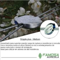 Gripple plus medium - 1 Unidade - para cabo de aço de 2,00 3,25mm