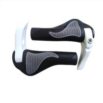 Grips de Borracha para Mountain Bike - Anti-Choque, Anti-Poeira, com Trava Bilateral