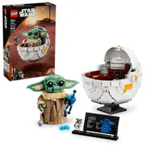 Grogu com Berço Voador Star Wars 1048 Peças 75403 Lego