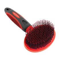 Grooming Brush Tuff Pupper Round Bristle Soft para cães/gatos Grooming Brush Tuff Pupper Round Bristle Soft para cães/gatos