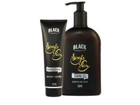 Grooming Texturizante e Modelador + Shaving Gel para Barbear Transparente Black Barts Single Ron Grooming Texturizante e Modelador + Shaving Gel para Barbear Transparente Black Barts Single Ron