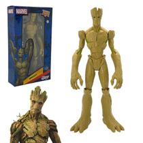 Groot Adulto Brinquedo Boneco Marvel Articulado Vingadores