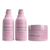 Groove kit banho de cristalização 3x 300 ml Groove kit banho de cristalização 3x 300 ml