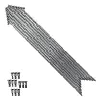 Grosa Raio 300 X 2.0mm Zincado Brilhante Grosa Raio 300 X 2.0mm Zincado Brilhante