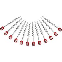 Ground Anchors GarfatoLRV 12 peças de alumínio de 30 cm para tendas