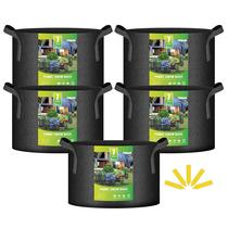 Grow Bags iPower, tecido não tecido de 7 galões, pacote com 5 unidades para jardim